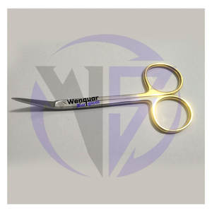 กรรไกรตัดจมูก Converse Graefe Wilmer ระดับผู้เชี่ยวชาญ เครื่องมือผ่าตัดหู คอ จมูก สีทองครึ่งหนึ่ง ผลิตตามสั่งโดย Wenquar - Product Image 3