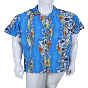 Elaxed it-camisas Aloha de poliéster 100% de alta calidad para hombre, camisas formales polinesianas personalizadas de gran tamaño, con tapa impresa - Product Image 1