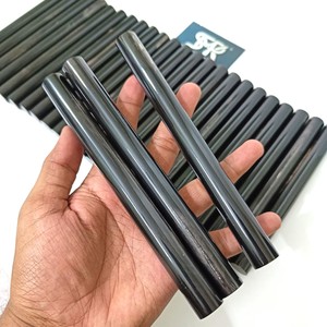 Tiges de corne de buffle noire naturelle polies et lisses pour la fabrication de tampons, de poignées de couteaux et la sculpture artisanale - Product Image 5