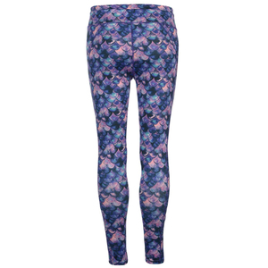 High Waist Yoga <b>Leggings</b> With <b>Pockets</b> Knee Length Solid Color Spandex Polyester Four-Way Stretch Seamless Pants - Product Image 3
