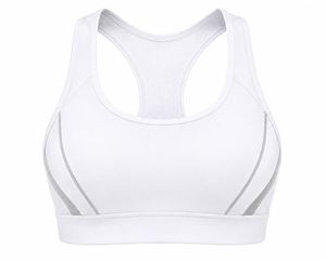 Soutien-gorge de sport dos nageur pour femme, col rond, sans coutures, respirant, léger, maintien élevé, écologique, pour fitness et activités sportives, noir - Product Image 2