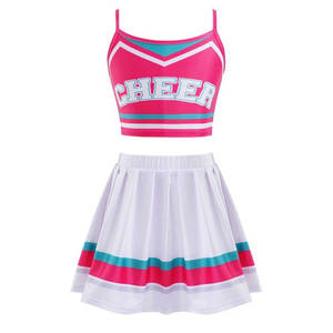 Vente directe d'usine, uniforme de cheerleading sans manches, nouveau style, vêtements de sport, uniforme de cheerleading - Product Image 1