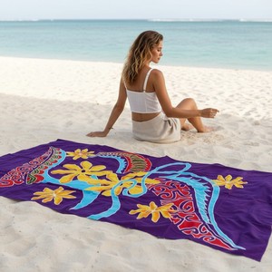 Bohemian Style Women Beach <b>Sarong</b> Wrap Floral Printed Pareo Skirt Soft Breathable Lightweight Swim Cover Up Summer Beachwear - Product Image 6