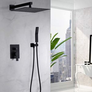 Set Combo doccia a pioggia da 12 pollici con doccia a mano per accessori bagno di qualità per doccia - Product Image 1