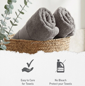 Serviettes de bain en coton à étiquette privée OEM, 300-800 GSM, approvisionnement en gros pour hôtels - Product Image 5