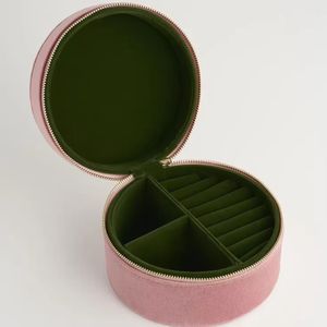 Round Embroidery Storage Box With Animal Pattern Handmade Decorative Craft Organizer <b>Case</b> for <b>Sewing</b> Thread and Accessories - Product Image 3