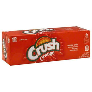 Orange, raisin, fraise et plus encore |   Boissons gazeuses Crush Soda - Product Image 4