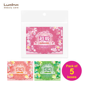 Lumina Super Absorbent Japanese Adhesive Oil-Blotting Sheets 5 Packs - Product Image 4