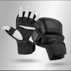 Gants de boxe MMA avec support de poignet, gants confortables et protecteurs pour le kickboxing, les arts martiaux, la boxe - Product Image 3