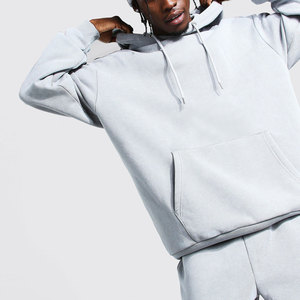 Survêtements amples pour hommes en molleton de coton de haute qualité, style streetwear délavé à l'acide, avec poches brodées, pour l'hiver - Product Image 2