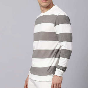 Customize 100% Cotton Casual Wear Comfortable Men <b>Sweatshirts</b> Fashion Warm Plus Size O-neck Breathable <b>Sweatshirts</b> - Product Image 1