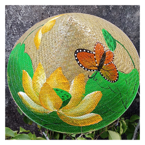 Bamboo Palm <b>Leaf</b> Conical Hat Handmade Souvenir Hat Traditional Vietnam Style Wholesale Factory Export Supply - Product Image 6