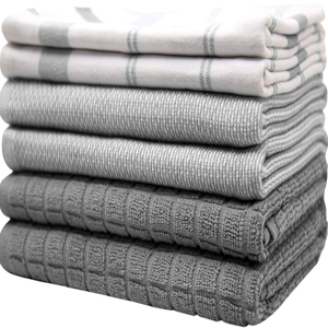 100% Cotton Woven <b>Kitchen</b> Towels 40x90cm Absorbent Hotel Use OEM Manufacturer - Product Image 6