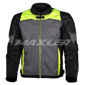 Veste de moto en textile Cordurra imperméable pour hommes Veste de motard amovible en polyester avec quantité minimale de commande BAS - Product Image 1