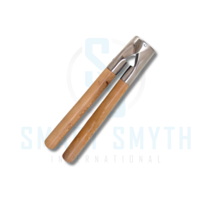 Écorneur à manche en bois Barnes, outil vétérinaire de classe I pour bovins et caprins - Product Image 2