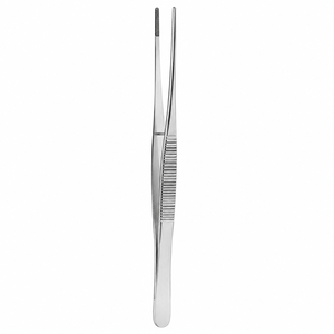 Pinzas de vendaje KANTROWITZ con puntas curvas dentadas y mandíbulas anguladas, longitud total 9-3/4 pulgadas (24.7 cm) ZETOMEDPRO - Product Image 2