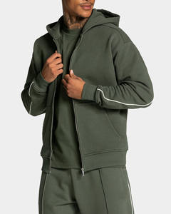 Nuevo Conjunto Deportivo de Invierno para Hombre con Capucha, Pantalones Acampanados, Transpirable, de Alta Calidad, Manga Larga, Estilo Urbano, para Correr, Ropa Deportiva Informal - Product Image 3