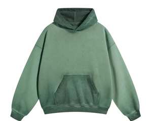 Premium 100% Cotton Men's <b>Hoodies</b> with Heavy Fabric 100% Cotton <b>String</b> Hoodie Customizable Pullover Blank Solid Cropped Boxy Fit - Product Image 4