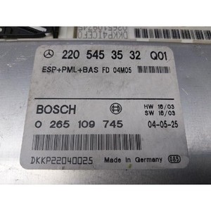 ECUs et modules informatiques d'occasion de classe S 2205455332Q01 - Product Image 5