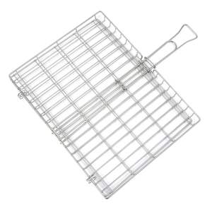 Panier de cuisson en acier inoxydable pour barbecue au gaz, barbecue au charbon de bois et applications de cuisson sur feu ouvert - Product Image 2
