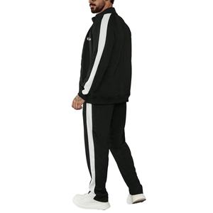 Sweat à capuche zippé et pantalon de survêtement pour hommes avec logo personnalisé, vêtements de sport de haute qualité pour la gym, vêtements d'entraînement d'hiver imprimés et respirants - Product Image 2