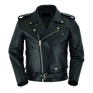 Unisex Streetwear Embroidered Leather <b>Jacket</b> Pu Heavy-Duty <b>Black</b> Motorcycle <b>Jacket</b> with Zipper Pockets Durable Biker Outerwear - Product Image 6
