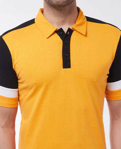 2026 Custom Design Short <b>Sleeve</b> Spring Men's T-<b>shirts</b> 100% Cotton Fabric Two Tone Colors Breathable <b>Polo</b> Sport Tee <b>Shirt</b> for Men - Product Image 6