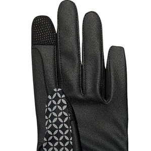 Gants d'équitation en cuir avec logo personnalisé, antidérapants, noirs, améliorant la prise de rênes, design personnalisé, gants d'équitation performants - Product Image 5
