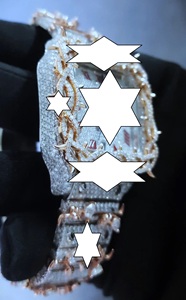 NYC DIAMOND EMPIRE รุ่นลิมิเต็ดอิดิชั่นสุดหรู กลไกอัตโนมัติ กลไกญี่ปุ่น ตัวเรือนสแตนเลส หน้าปัดทรงสี่เหลี่ยม ตัวเลขโรมัน - Product Image 2