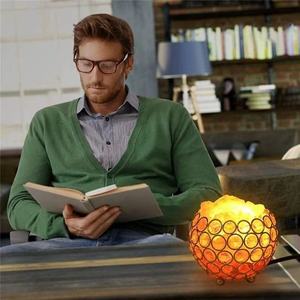 Wholesale <b>Dimmer</b> Switch Pakistan Natural Round Crystal Rock Stone Pink Himalayan Salt Lamp - Product Image 2