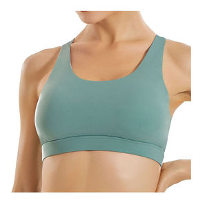 Sujetadores Deportivos Transpirables Ligeros de Talla Grande con Logotipo Frontal, Alta Sujeción y Elasticidad en Cuatro Direcciones para Yoga y Entrenamiento - Product Image 2