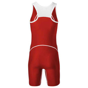 High Performance <b>Weightlifting</b> <b>Singlet</b> Custom Gym Competition Apparel Polyester Stretch Sportswear Suit Men Wrestling Uniform - Product Image 2