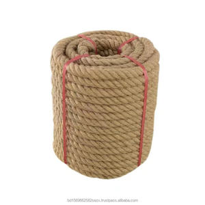 Cuerda de Yute Trenzada de 3/4 de 6-40 mm, 100% Natural, Ecológica, Duradera, Biodegradable, de Alta Calidad, Diámetro Personalizado - Product Image 3