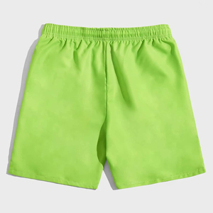 Shorts de bain imprimés sérigraphiés avec design personnalisé, séchage rapide, taille élastique, style urbain, shorts tendance - Product Image 2