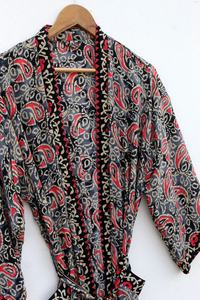 Nueva llegada estilo callejero kimono bata larga Kimono bata Kimono Bata para mujer - Product Image 5