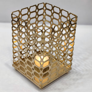 Manufacturer of Modern Ramadan Decoration New Design Metal <b>Candle</b> Jars <b>Tea</b> Light Votive <b>Tea</b> Light Holder for Home Decoration - Product Image 4