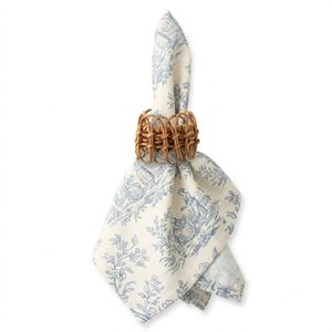 Anillos para Servilletas con Diseño Floral para Bodas, Decoración Clásica para Mesa de Boda, Anillo para Servilleta Hecho a Mano, Ecológico, Hecho en Vietnam - Product Image 3