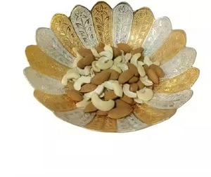 Elegant Metal Dry Fruit Bowl Snack Serving Dish Decorative Tableware Home Kitchen Dining Wedding Party Use - Product Image 5