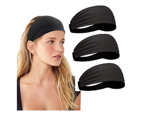 Bandeau de yoga large et extensible, antidérapant, pour le sport, unisexe, absorbant l'humidité - Product Image 1