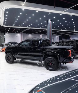 Black 2024 Toyot Tacoma TRD Off Road Double Cab 4WD Pickup with Sunroof Tow Package Used Truck - Product Image 3