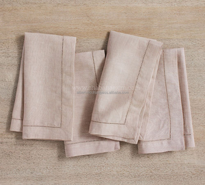 Servilleta de Lino 100% Duradera, Cuadrada, Hecha a Mano, Ecológica, Absorbente, Elegante, Plegable, de Secado Rápido, para Decoración de Mesa de Boda o Cocina - Product Image 5
