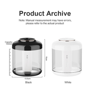 Kinscoter Mini Xách Tay Không Dây Mát Mẻ Mist Độ Ẩm Không Khí Xe USB Siêu Âm Nước Khuếch Tán - Product Image 6