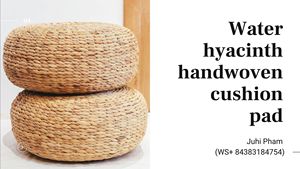 Ngồi đệm Pad lục bình đệm Pad chất lượng cao vật liệu tự nhiên Bán buôn giá thấp đệm - Product Image 2