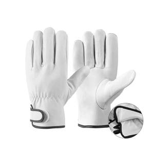 Garden Gloves Green Floral Print Breathable Non Slip Work Gloves for Planting Pruning Outdoor Gardening - Product Image 3