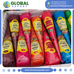 Offre Spéciale : Cônes et Tubes de Henné Colorés – Finition Brillante, Ingrédients Naturels, Approuvé par la FDA, Emballage Carton de 60 – Idéal pour Événements et Fêtes Thématiques - Product Image 3