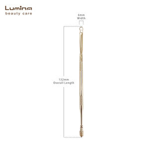 Limpiador de oídos de tres puntas refrescante para masaje del canal auditivo, venta al por mayor para distribución minorista, fácil de usar, cabezal de tres puntas de acero inoxidable - Product Image 3