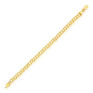 Bracciale con Charm in Oro Giallo 14k, 5.0 mm, Componenti e Accessori per Gioielli - Product Image 1