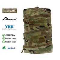 Pochette médicale tactique MOLLE, camouflage, trousse de premiers soins individuelle, sac pour équipement d'urgence sur le terrain
