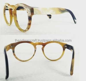แว่นตาเขาควายธรรมชาติทำด้วยมือ - Product Image 5