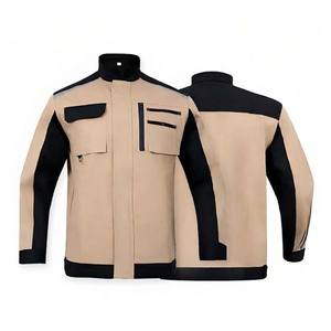 Chaqueta de Seguridad de Alta Visibilidad, Chaqueta Reflectante Amarilla para Trabajo, Ropa de Trabajo Impermeable con Mangas - Product Image 1